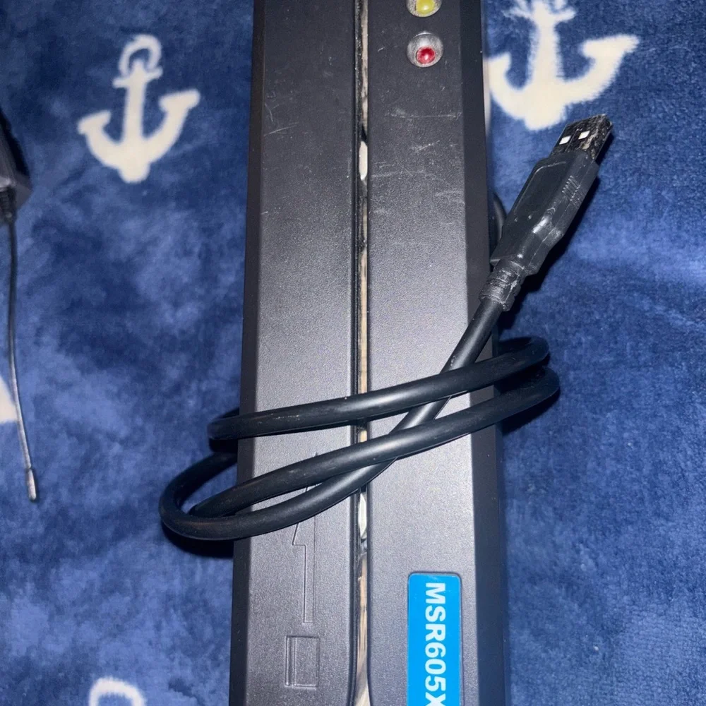 Black Magnetic Stripe Card Reader